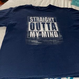 Men’s T-shirt “Straight Out Of My Mind” XL
